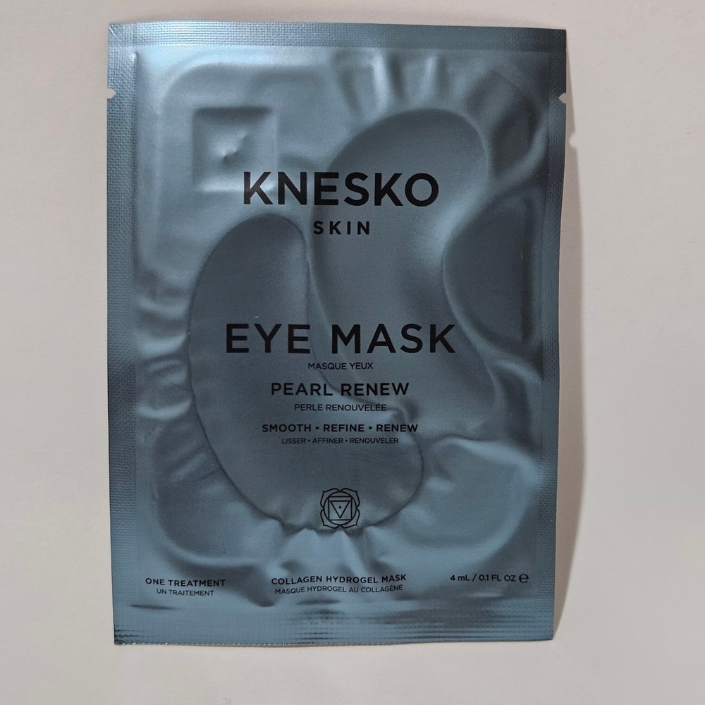 Knesko Skin Pearl Renew Eye Mask Collagen Hydrogel De-Puffing Treatment 4ml